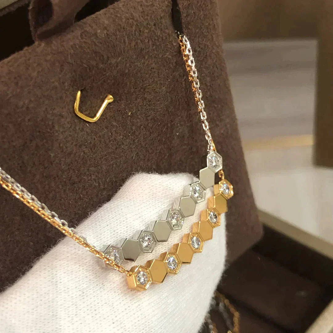[Am jewelry]BEE LOVE NECKLACE DIAMOND