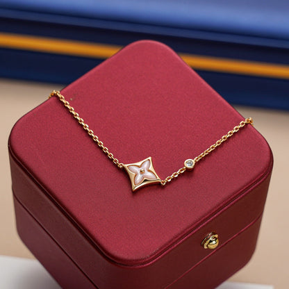 [Am jewelry]STAR 1 DIAMOND PINK GOLD BRACELET