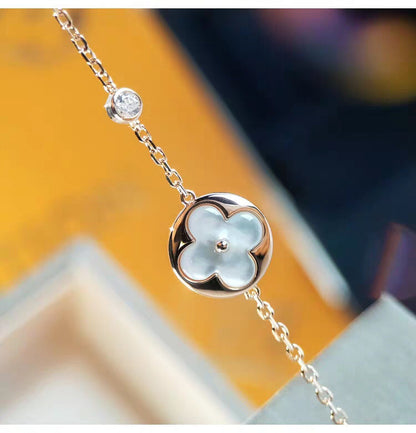 [Am jewelry]SUN MOP GOLD 1 DIAMOND NECKLACE