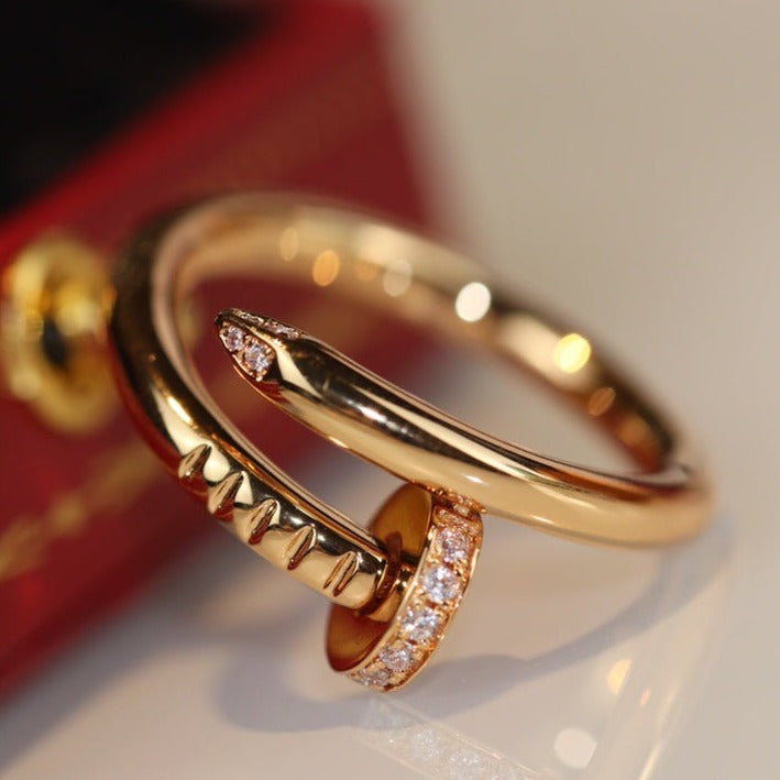[Am jewelry]JUSTE RING 2.65MM GOLD DIAMOND