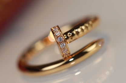 [Am jewelry]JUSTE RING 2.65MM GOLD DIAMOND