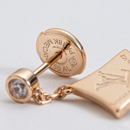 [Am jewelry]STAR DIAMONDS EARRINGS GOLD