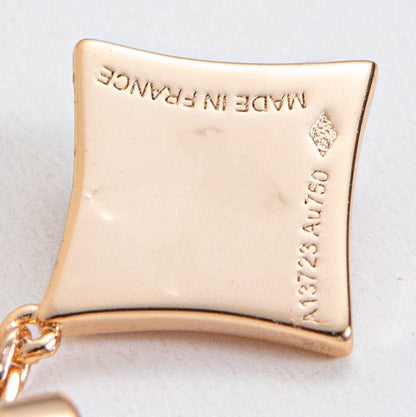 [Am jewelry]STAR DIAMONDS EARRINGS GOLD