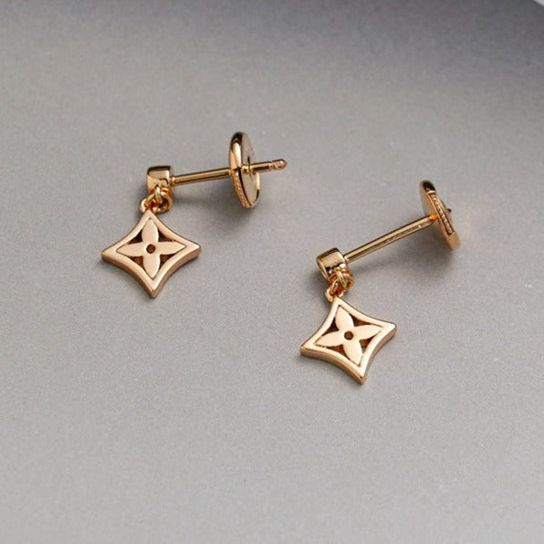 [Am jewelry]STAR EARRINGS GOLD