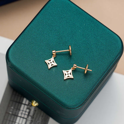 [Am jewelry]STAR EARRINGS GOLD