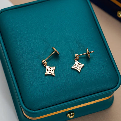 [Am jewelry]STAR EARRINGS GOLD