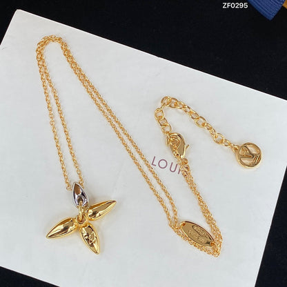 [Am jewelry]LOUISETTE PEDANT GOLD NECKLACE
