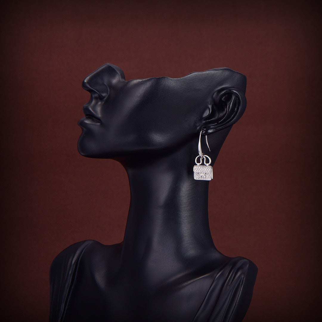 [Am jewelry]KELLY DIAMOND EARRINGS