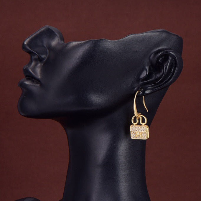 [Am jewelry]KELLY DIAMOND EARRINGS