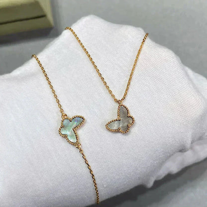 [Am jewelry]BUTTERFLY DARK MOP BUTTERFLY BRACELET