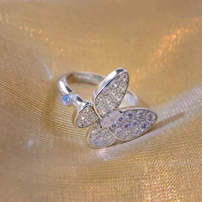 [Am jewelry]BUTTERFLY DIAMOND RING