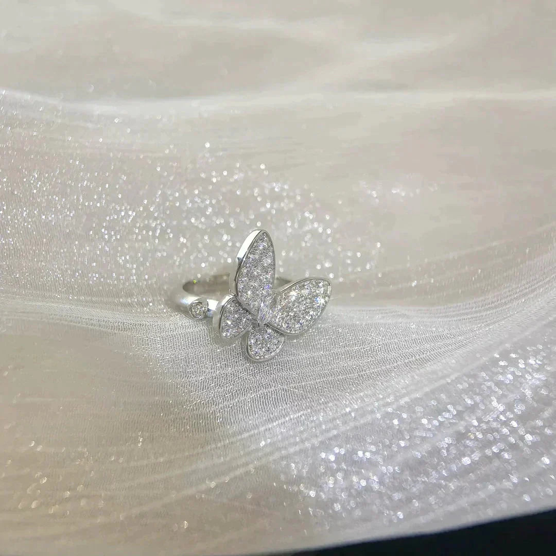 [Am jewelry]BUTTERFLY DIAMOND RING