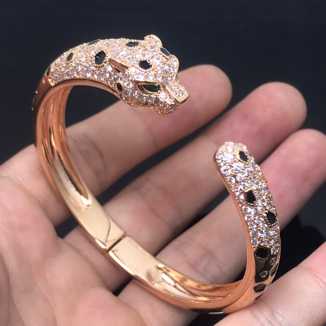 [Am jewelry]PANTHERE BIG BRACELET DIAMONDS