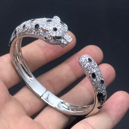 [Am jewelry]PANTHERE BIG BRACELET DIAMONDS