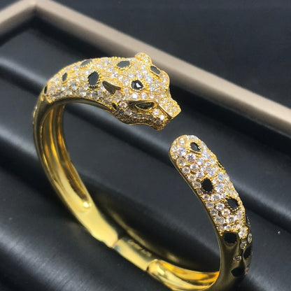 [Am jewelry]PANTHERE BIG BRACELET DIAMONDS