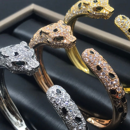 [Am jewelry]PANTHERE BIG BRACELET DIAMONDS