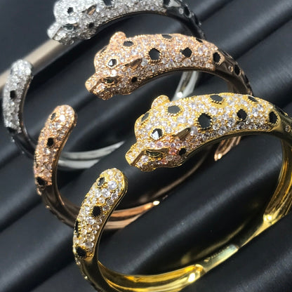 [Am jewelry]PANTHERE BIG BRACELET DIAMONDS