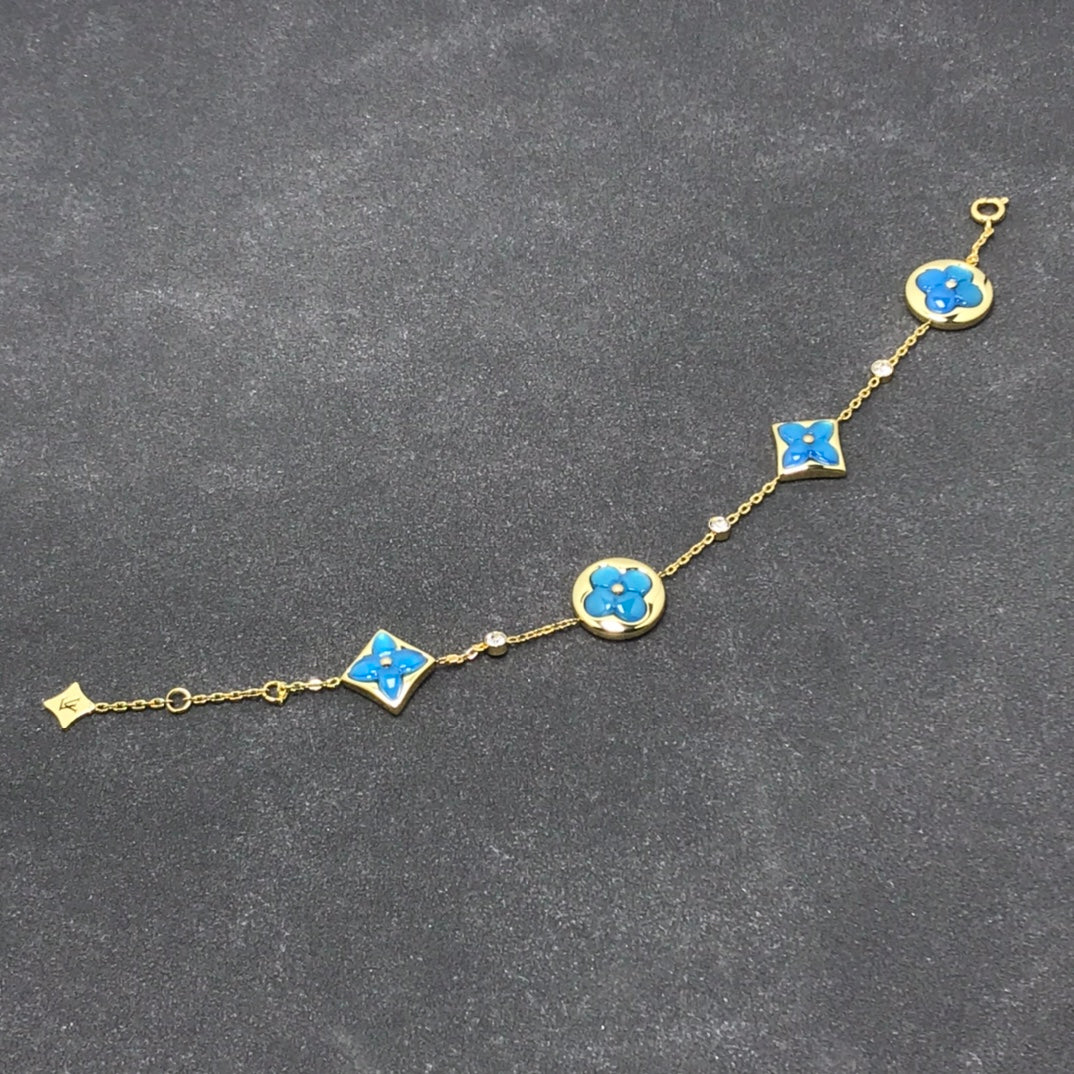 [Am jewelry]STAR AND SUN TURQUOISE 4 MOTIFS 3 DIAMONDS