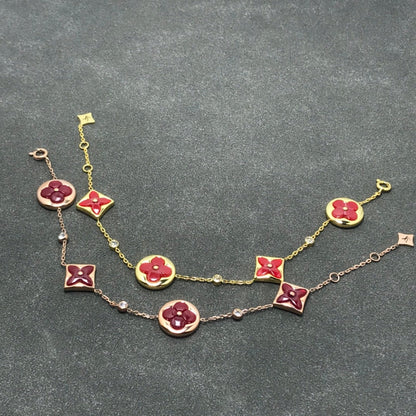 [Am jewelry]STAR AND SUN CARNELIAN 4 MOTIFS 3 DIAMONDS