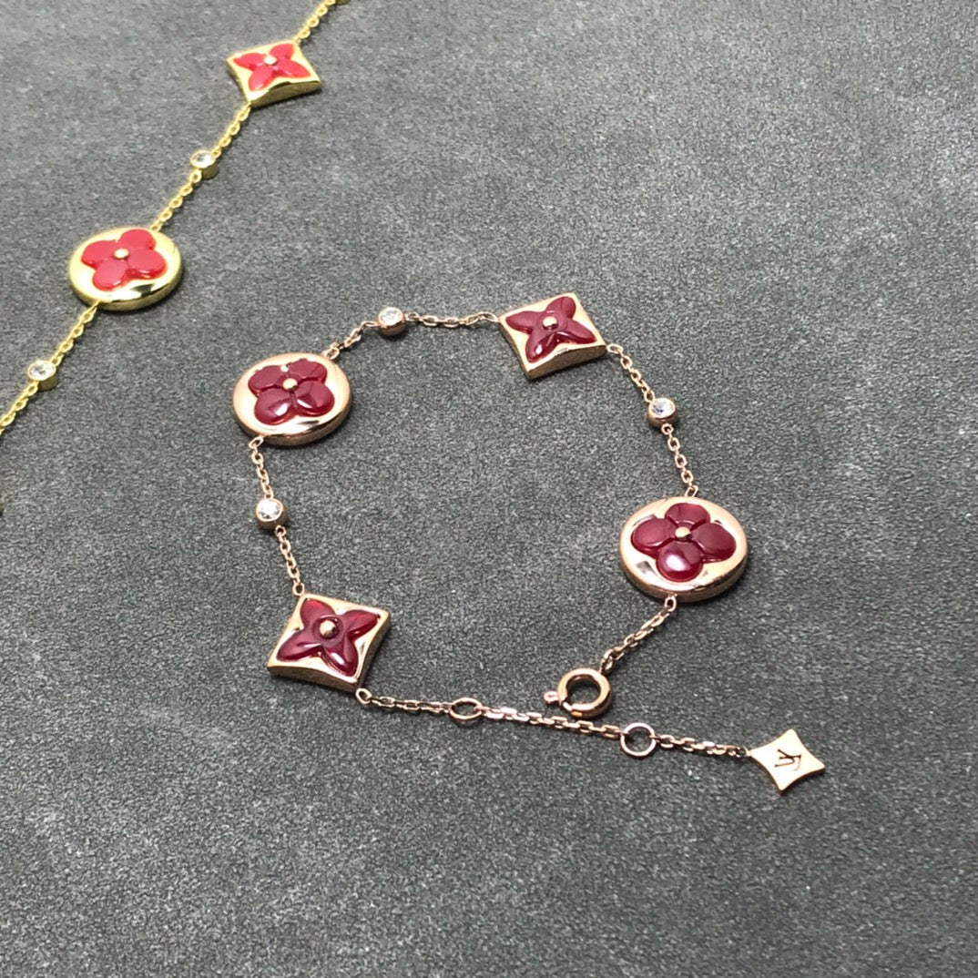 [Am jewelry]STAR AND SUN CARNELIAN 4 MOTIFS 3 DIAMONDS