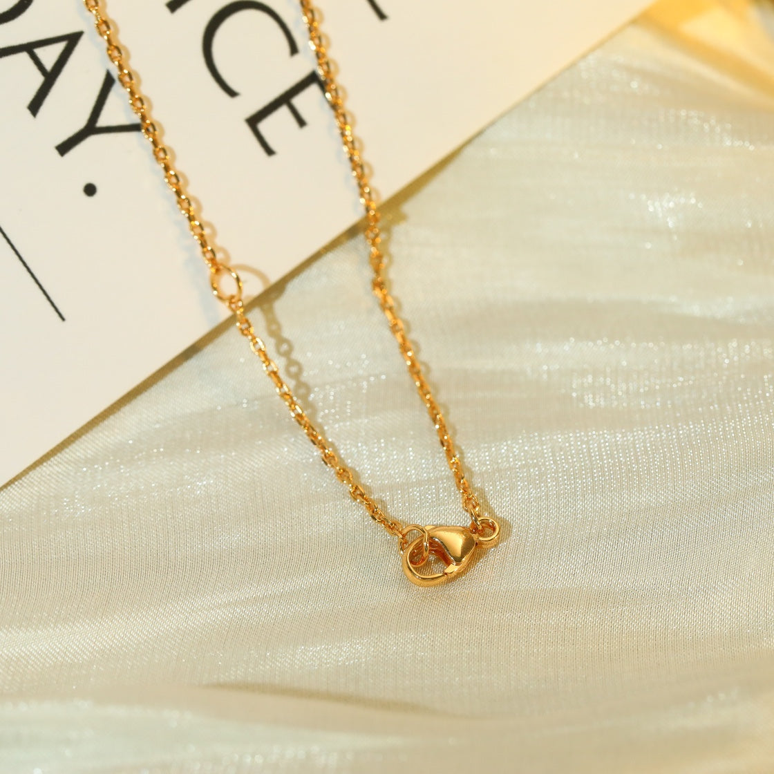 [Am jewelry]VOLT SILVER DIAMOND PEDANT NECKLACE