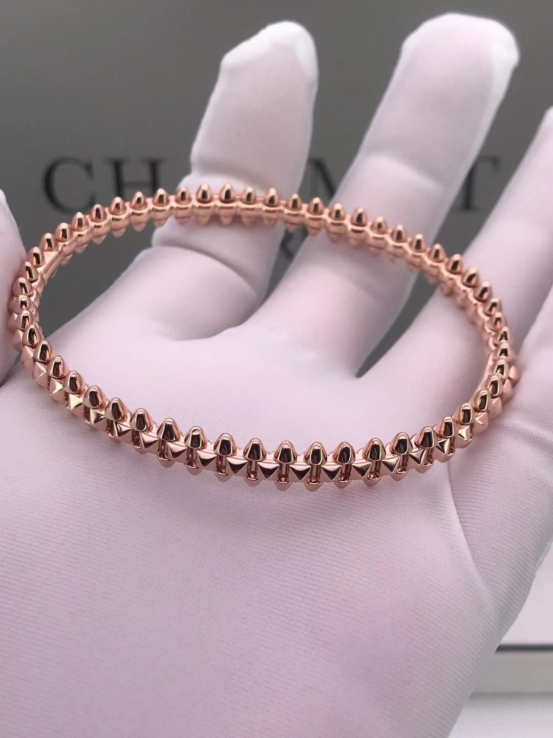 [Am jewelry]CLASH PINK GOLD BRACELET