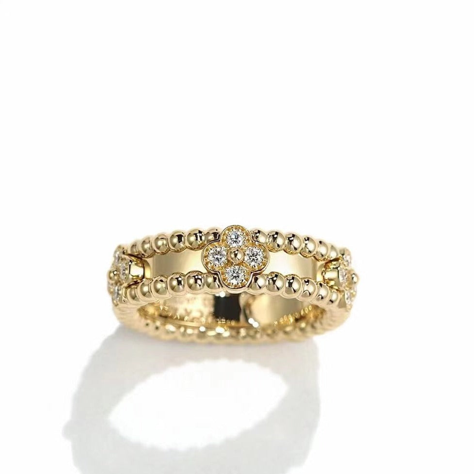 [Am jewelry]PERLEE GOLD DIAMOND RING
