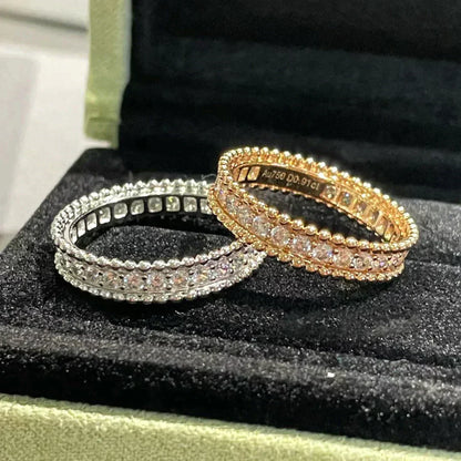 [Am jewelry]PERLEE DIAMOND ROSE GOLD RING