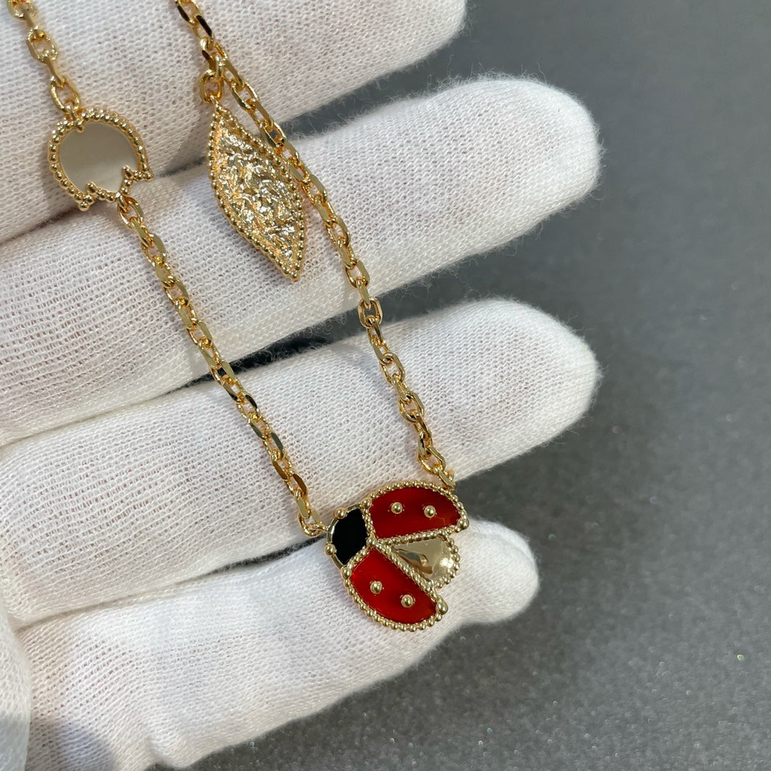 [Am jewelry]LUCKY SPRING 15 MOTIFS GOLD NECKLACE
