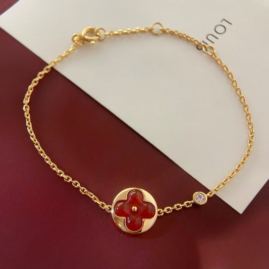 [Am jewelry]SUN PEDANT CARNELIAN BRACELET