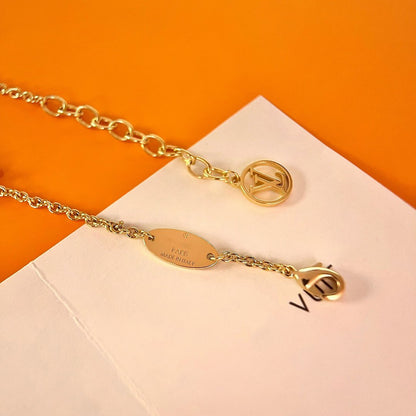 [Am jewelry]LOGO STAR MOTIF GOLD BRACELET