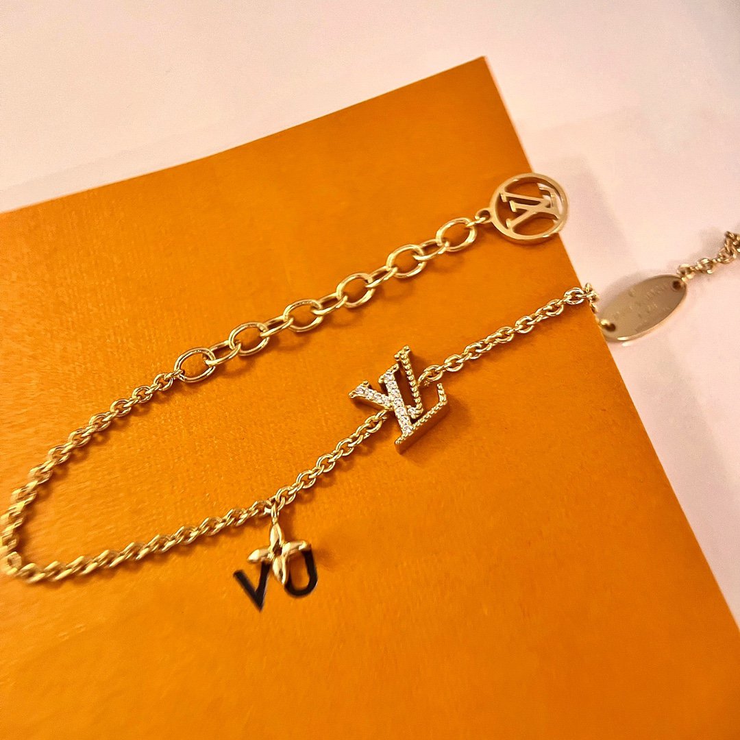 [Am jewelry]LOGO STAR MOTIF GOLD BRACELET
