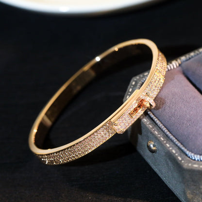 [Am jewelry]KELLY BRACELET DIAMOND PAVED