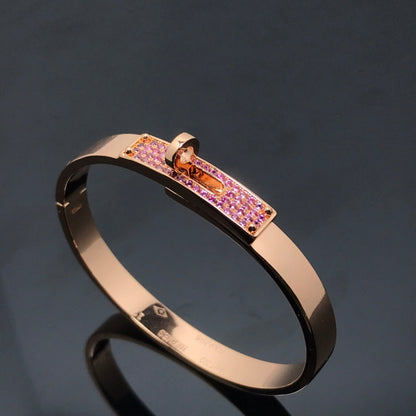 [Am jewelry]KELLY BRACELET PINK DIAMOND
