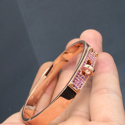 [Am jewelry]KELLY BRACELET PINK DIAMOND