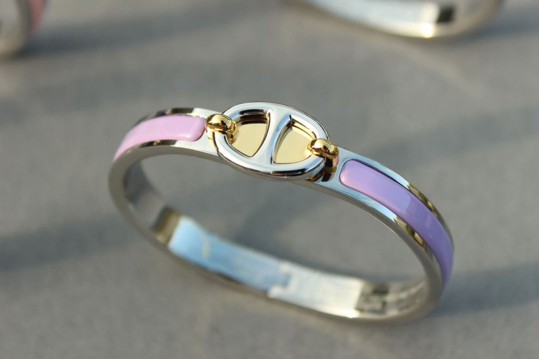[Am jewelry]CLIC CHAINE SILVER BRACELET