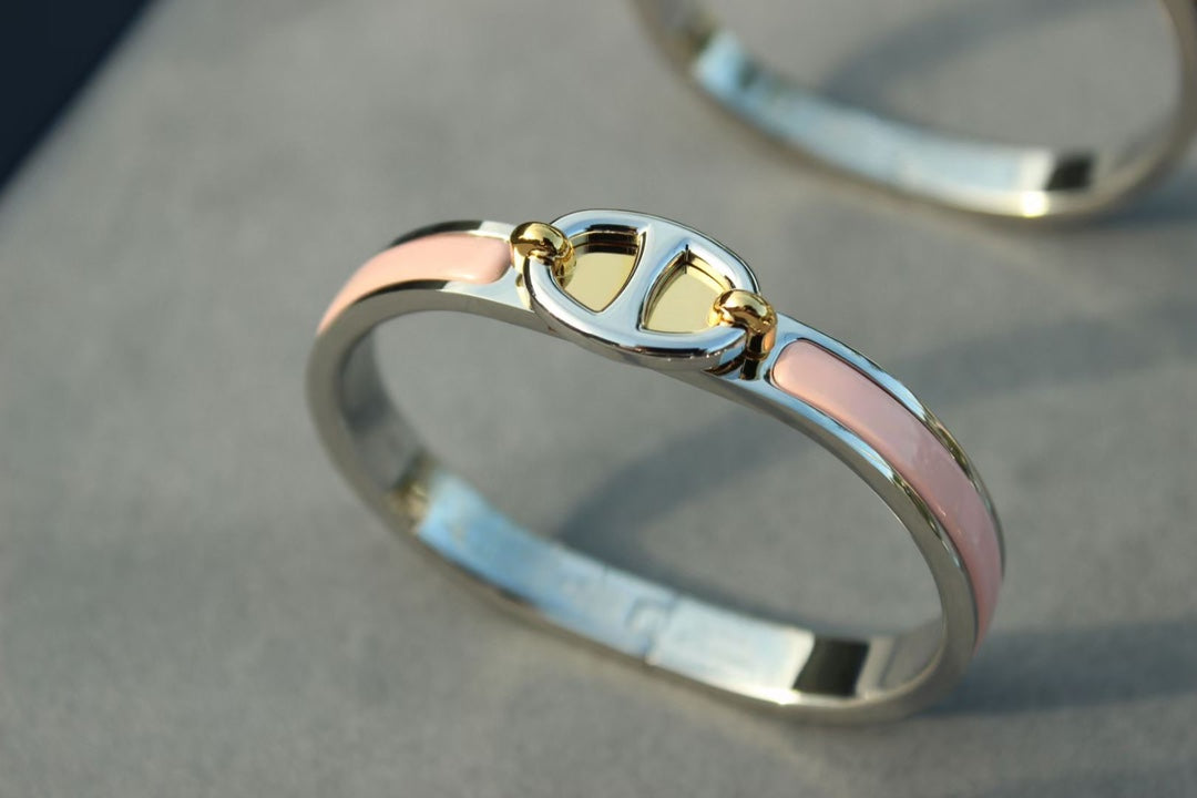 [Am jewelry]CLIC CHAINE SILVER BRACELET