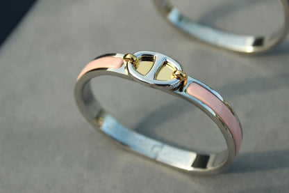 [Am jewelry]CLIC CHAINE SILVER BRACELET