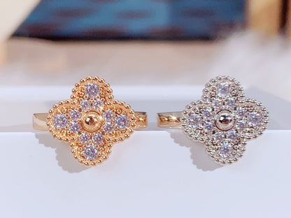 [Am jewelry]CLOVER DIAMOND RING