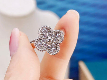 [Am jewelry]CLOVER DIAMOND RING