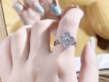 [Am jewelry]CLOVER DIAMOND RING