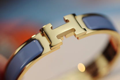 [Am jewelry]H BRACELET 12MM BLUE GRAY