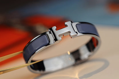 [Am jewelry]H BRACELET 12MM BLUE GRAY