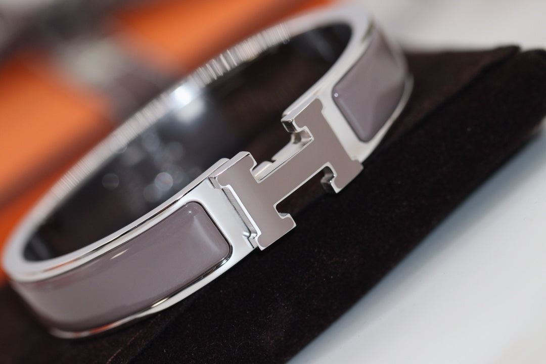 [Am jewelry]H BRACELET 12MM BROWN