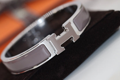 [Am jewelry]H BRACELET 12MM BROWN