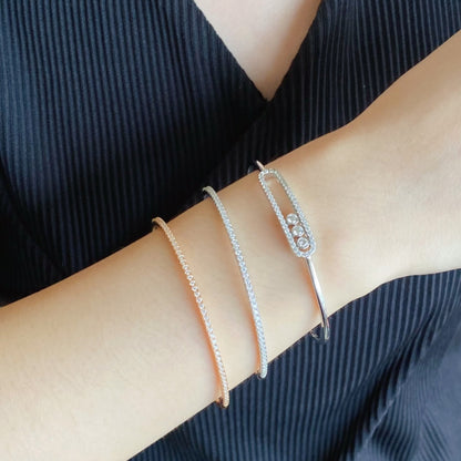 [Am jewelry]MINI DIAMOND TENNIS BRACELET