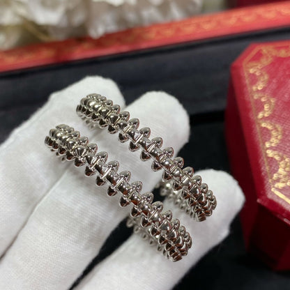 [Am jewelry]CLASH LARGE HOOP EARRINGS
