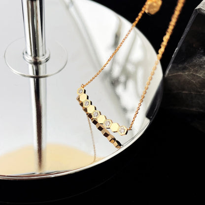 [Am jewelry]BEE MY LOVE DIAMOND NECKLACE