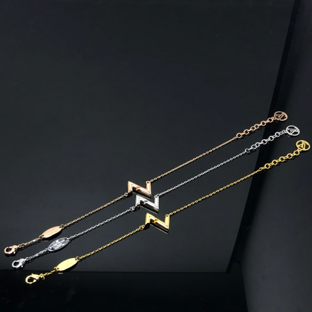 [Am jewelry]VOLT LV LOGO BRACELET