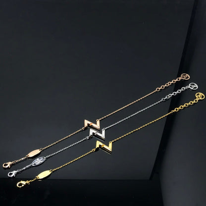 [Am jewelry]VOLT LV LOGO BRACELET